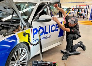 Skoda Police Paintless Dent Removal